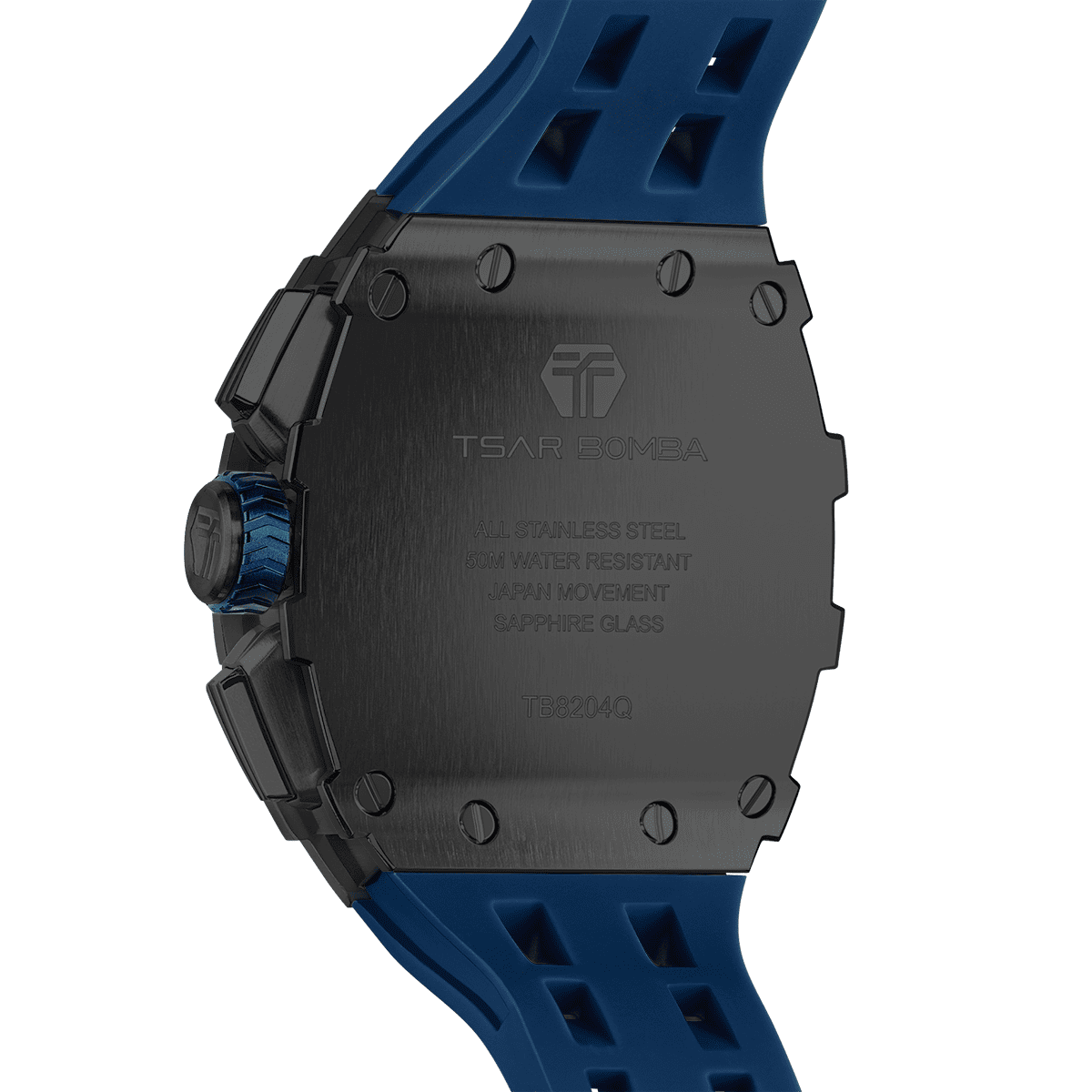 Official TSAR BOMBA Elemental Series TB8204Q – Calendar & Chronograph Watch