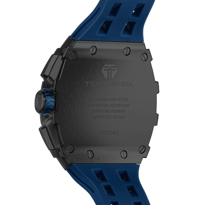 Official TSAR BOMBA Elemental Series TB8204Q – Calendar & Chronograph Watch