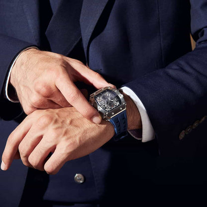 Official TSAR BOMBA Elemental Series TB8204Q – Calendar & Chronograph Watch