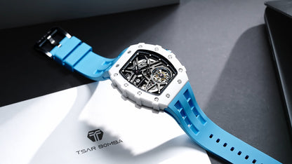 Đồng hồ gốm sang trọng tự động TSAR Bomba TB8209C