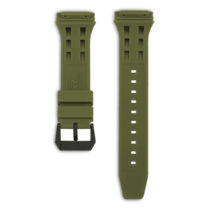 Official TSAR Bomba TB820 Series – Genuine Silicone & Premium FKM Replacement Strap