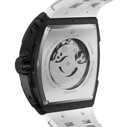 Official TSAR Bomba Carbon Fibre Automatic Kinetic Energy Watch – TB8210CF