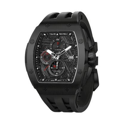Official TSAR BOMBA Elemental Series Quartz Waterproof Mechanical Watch MK2 - TB8211Q-II