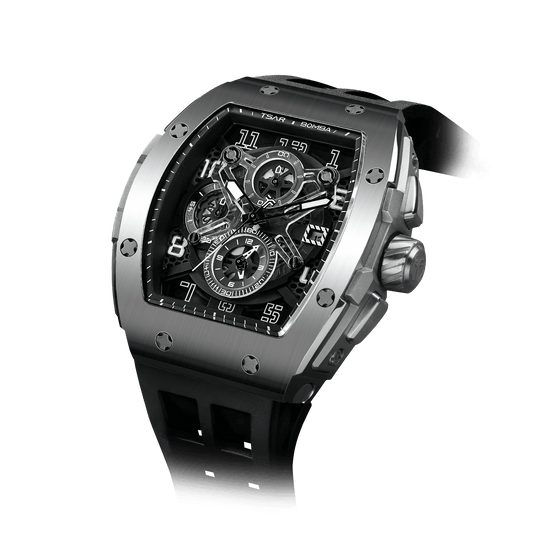 Official Tsar Bomba Elemental Series-Quartz Watch TB8211Q BWP Series