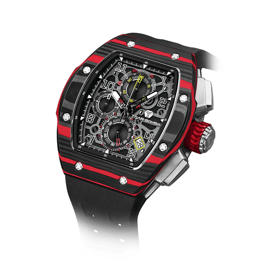 Official TSAR BOMBA – Atomic Interchangeable Luxury Calendar Watch TB8214