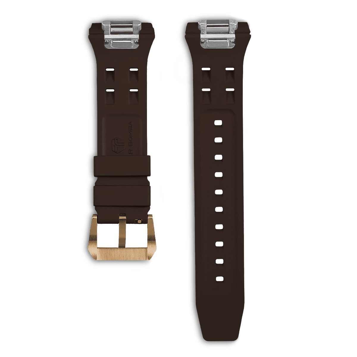 Official TSAR BOMBA Atomic Interchangeable FKM Rubber Strap – 13 Colour Options (Fits TB8214 & TB8218 Atomic Series)
