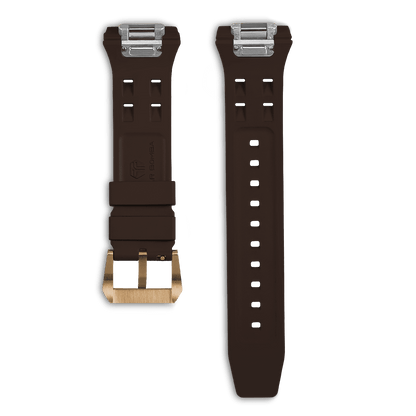 Official TSAR BOMBA Atomic Interchangeable FKM Rubber Strap – 13 Colour Options (Fits TB8214 & TB8218 Atomic Series)