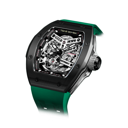 Official Tsar Bomba Atomic-Interchangeable Ceramic Edition - TB8218C - Top G Watches