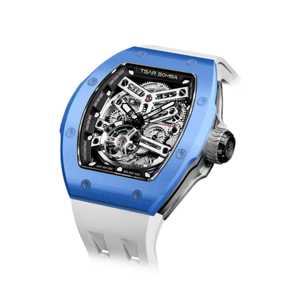 Official Tsar Bomba Atomic-Interchangeable Ceramic Edition - TB8218C - Top G Watches