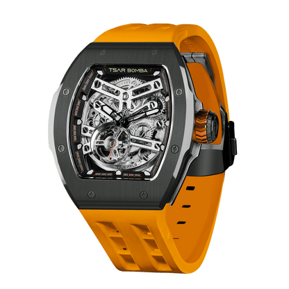 Official TSAR BOMBA TB8218 Atomic Automatic Watch – Interchangeable Collection