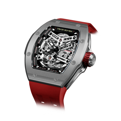 Official Tsar Bomba Atomic-Interchangeable Ceramic Edition - TB8218C - Top G Watches