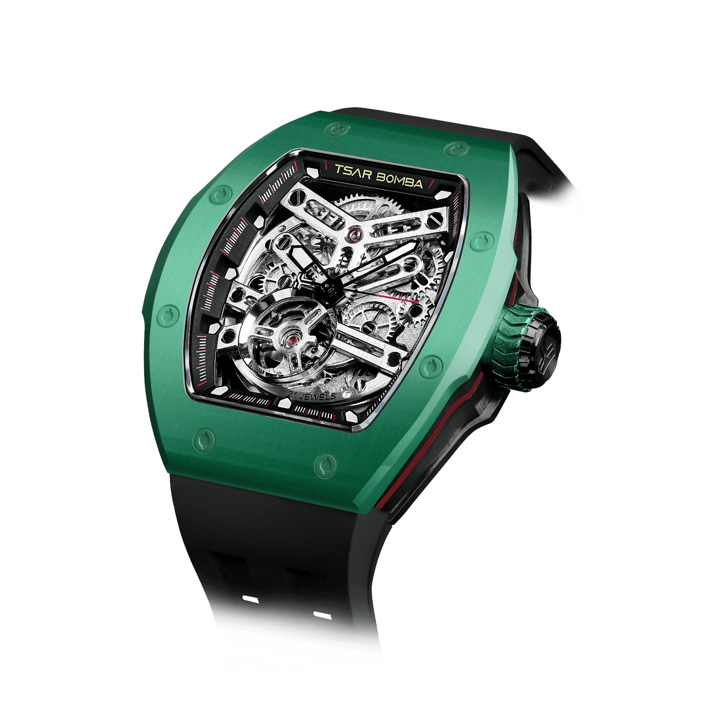 Official Tsar Bomba Atomic-Interchangeable Ceramic Edition - TB8218C - Top G Watches