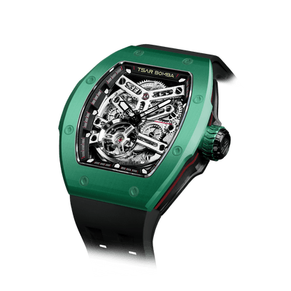 Official TSAR BOMBA TB8218 Atomic Automatic Watch – Interchangeable Collection