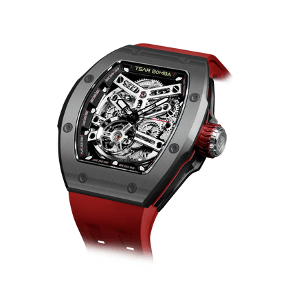 Official Tsar Bomba Atomic-Interchangeable Ceramic Edition - TB8218C - Top G Watches