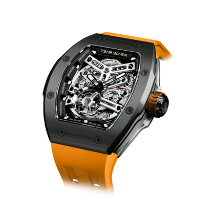 Official Tsar Bomba Atomic-Interchangeable Ceramic Edition - TB8218C - Top G Watches
