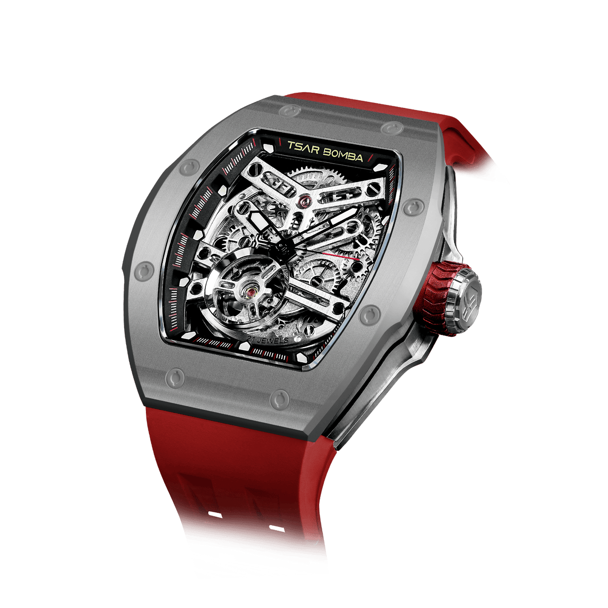 Official TSAR BOMBA TB8218 Atomic Automatic Watch – Interchangeable Collection