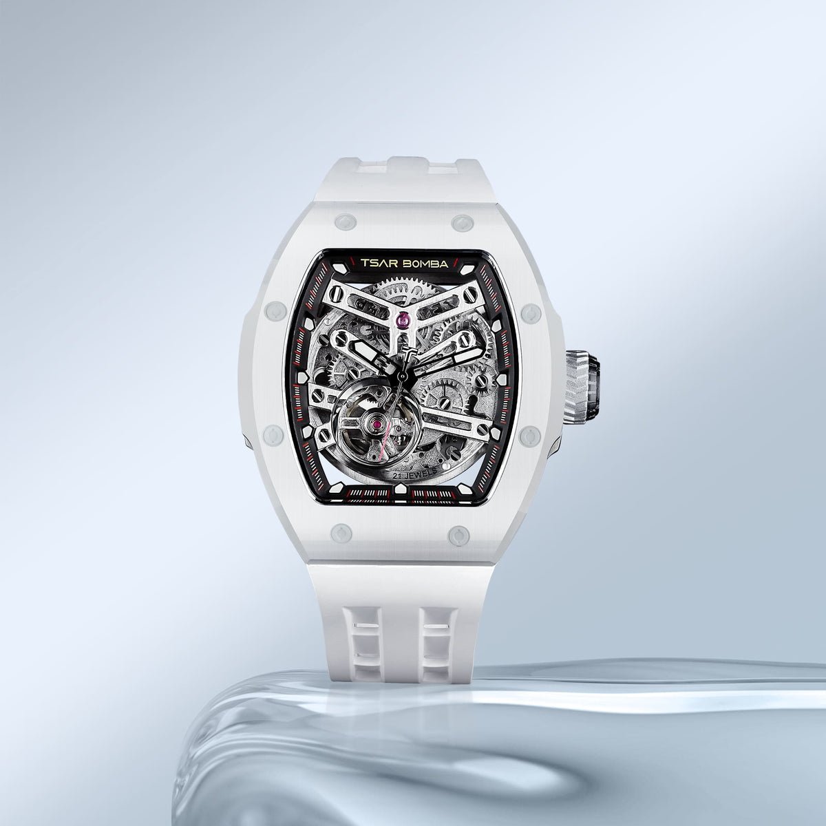 Official TSAR BOMBA TB8218 Atomic Automatic Watch – Interchangeable Collection