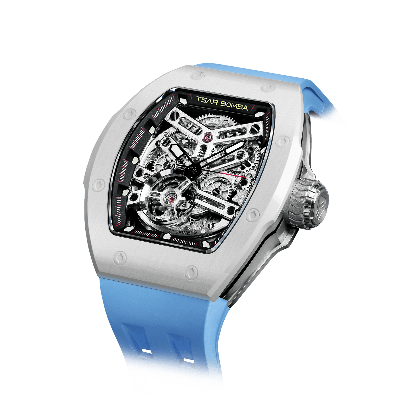Official Tsar Bomba Atomic-Interchangeable Ceramic Edition - TB8218C - Top G Watches