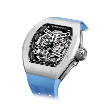 Official Tsar Bomba Atomic-Interchangeable Ceramic Edition - TB8218C - Top G Watches