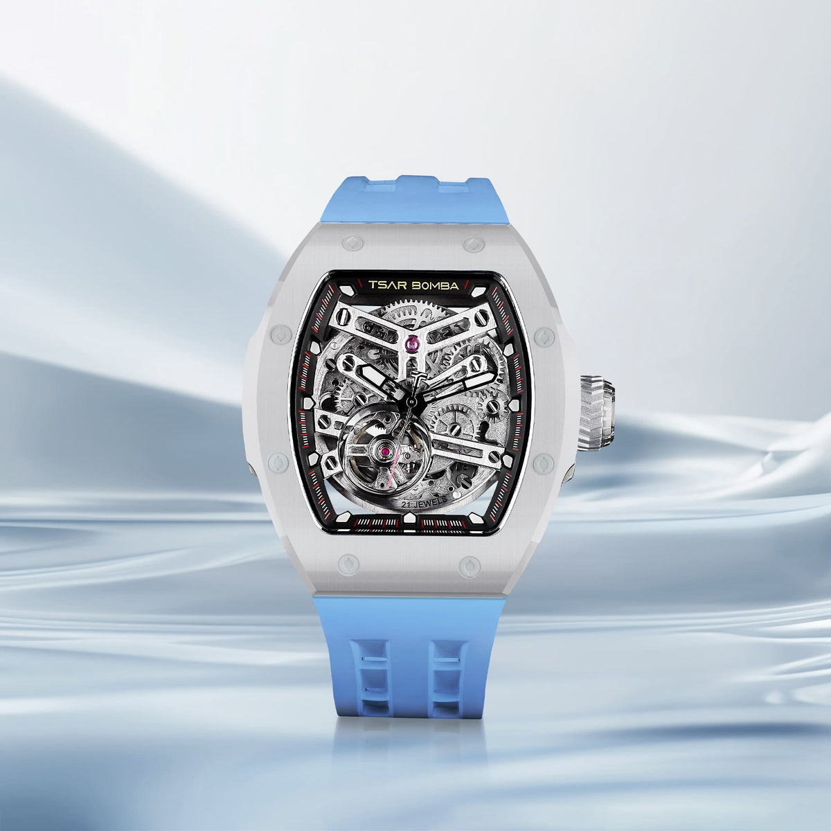 Official TSAR BOMBA TB8218 Atomic Automatic Watch – Interchangeable Collection