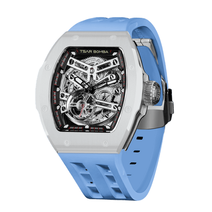 Official TSAR BOMBA TB8218 Atomic Automatic Watch – Interchangeable Collection