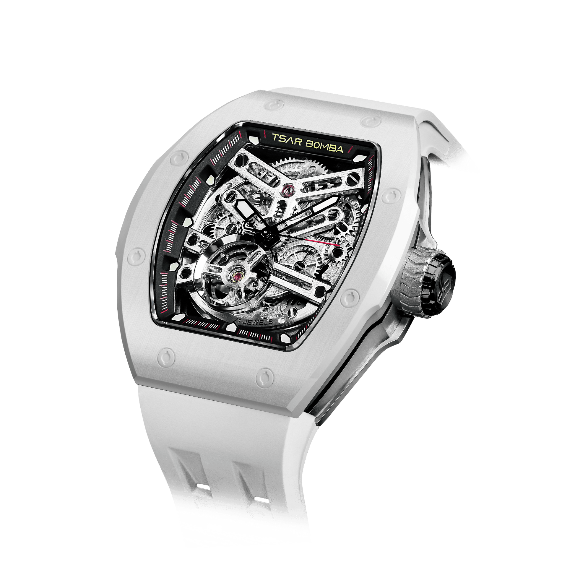 Official Tsar Bomba Atomic-Interchangeable Ceramic Edition - TB8218C - Top G Watches