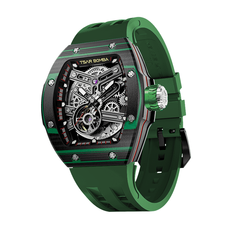 Official TSAR BOMBA TB8218 Atomic Automatic Watch – Interchangeable Collection