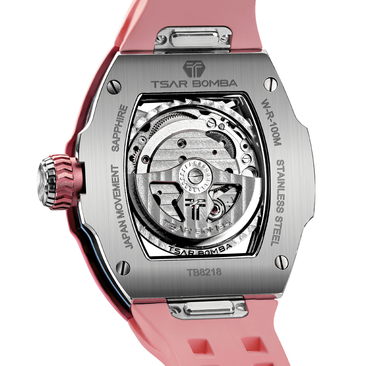 Official TSAR BOMBA TB8218 Atomic Automatic Watch – Interchangeable Collection