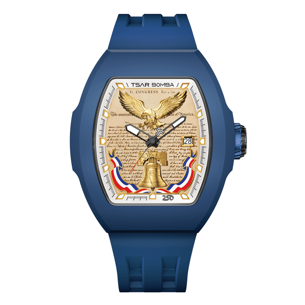 Official TSAR BOMBA TB8218R Minuteman 1776 Limited Edition | 250th Anniversary Automatic Watch