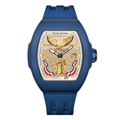 Official TSAR BOMBA TB8218R Minuteman 1776 Limited Edition | 250th Anniversary Automatic Watch