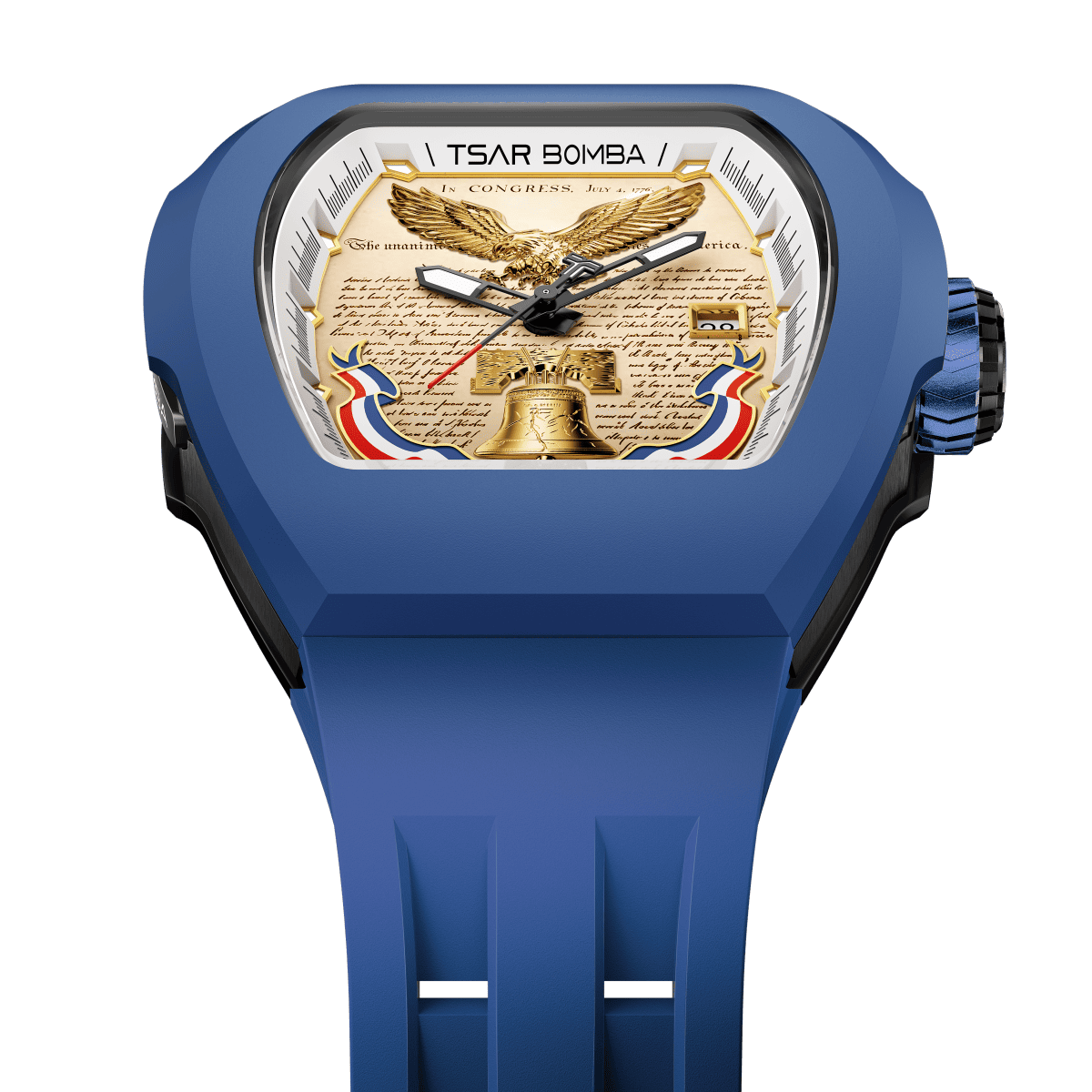 Official TSAR BOMBA TB8218R Minuteman 1776 Limited Edition | 250th Anniversary Automatic Watch