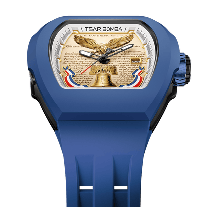 Official TSAR BOMBA TB8218R Minuteman 1776 Limited Edition | 250th Anniversary Automatic Watch