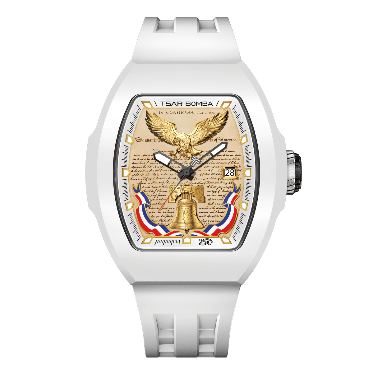 Official TSAR BOMBA TB8218R Minuteman 1776 Limited Edition | 250th Anniversary Automatic Watch