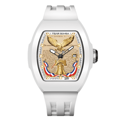 Official TSAR BOMBA TB8218R Minuteman 1776 Limited Edition | 250th Anniversary Automatic Watch