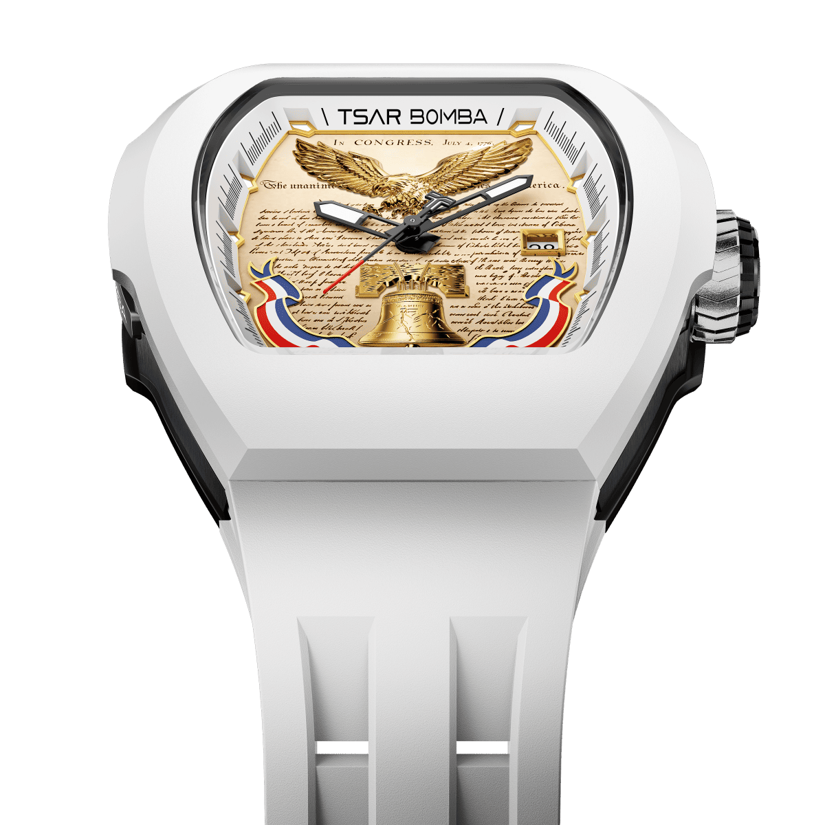 Official TSAR BOMBA TB8218R Minuteman 1776 Limited Edition | 250th Anniversary Automatic Watch