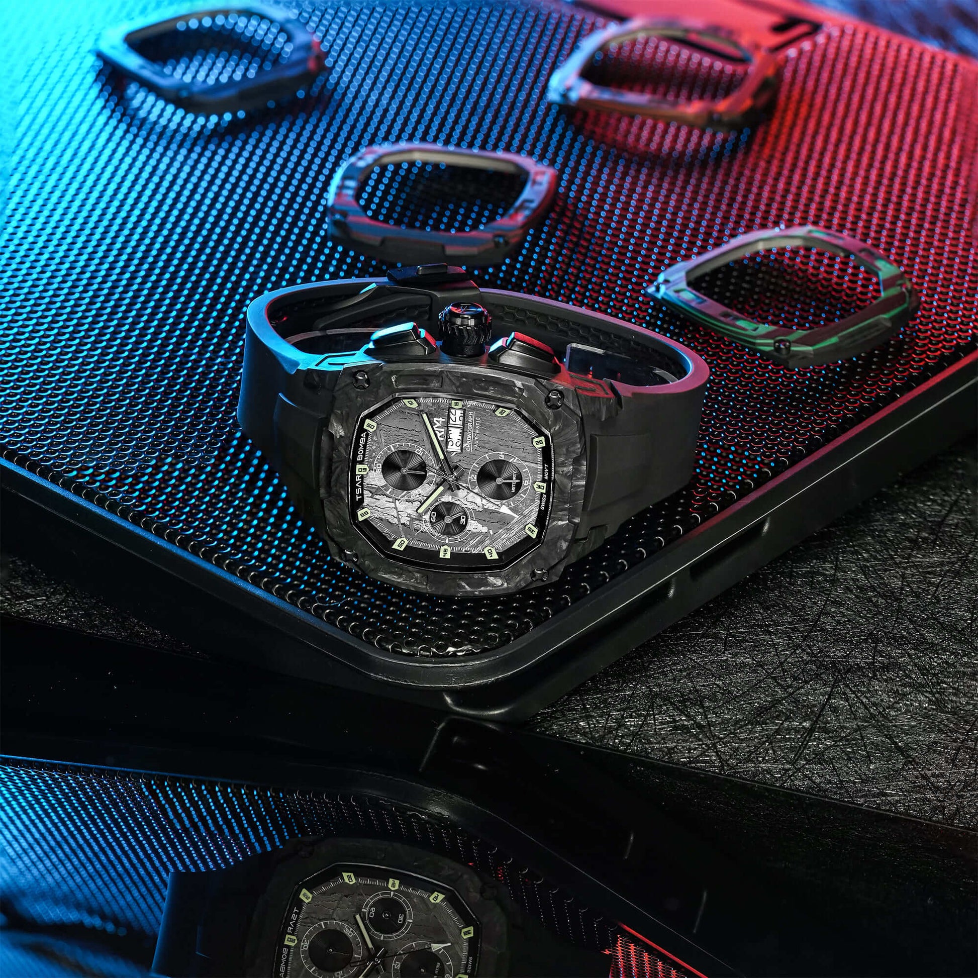 Official Tsar Bomba Dark Matter Rafael Márquez Collaboration Limited Edition - TB8604 - Top G Watches