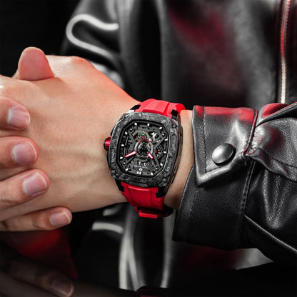 Official TSAR BOMBA Dark Matter 5 Swiss Automatic Watch (TB8605)