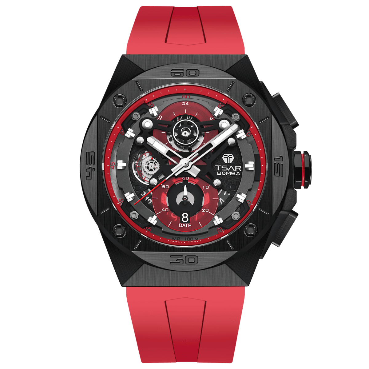 Official Tsar Bomba Elemental Series-Quartz Watch TB8801Q - Top G Watches