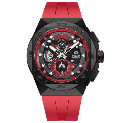 Official Tsar Bomba Elemental Series-Quartz Watch TB8801Q - Top G Watches
