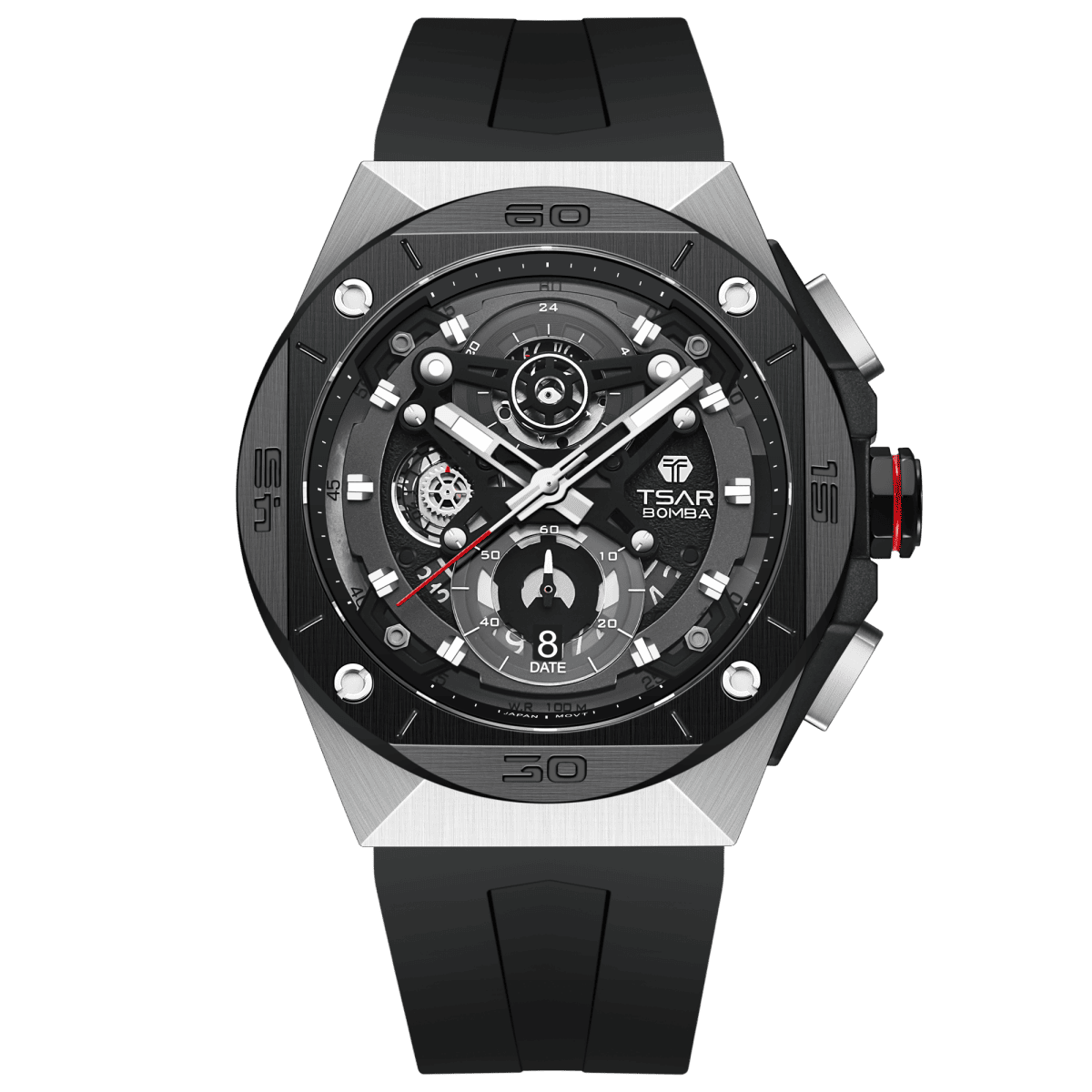 Official Tsar Bomba Elemental Series-Quartz Watch TB8801Q - Top G Watches