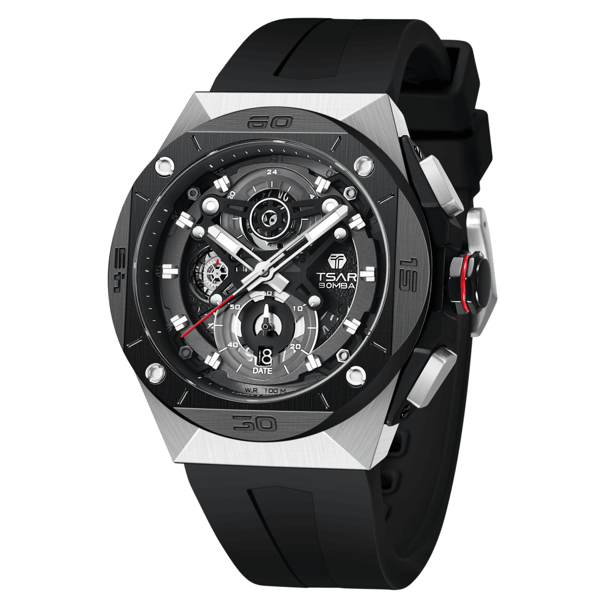Official Tsar Bomba Elemental Series-Quartz Watch TB8801Q - Top G Watches