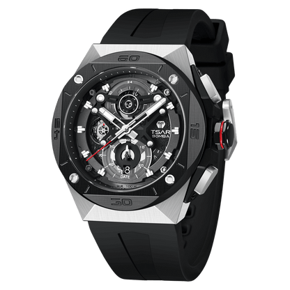 Official Tsar Bomba Elemental Series-Quartz Watch TB8801Q - Top G Watches