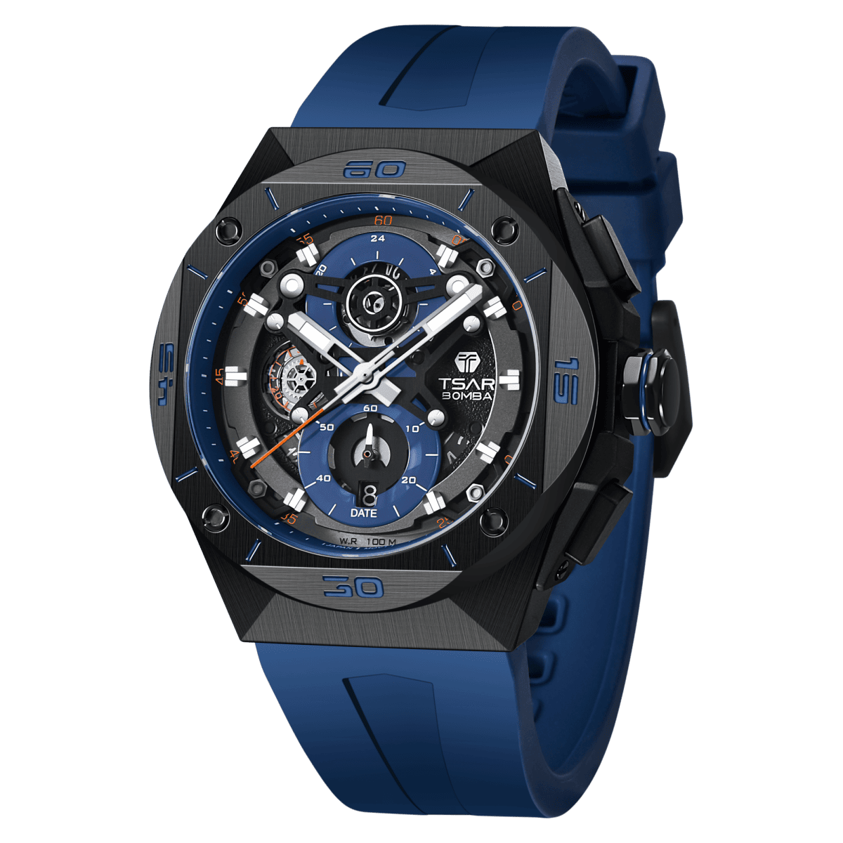 Official Tsar Bomba Elemental Series-Quartz Watch TB8801Q - Top G Watches