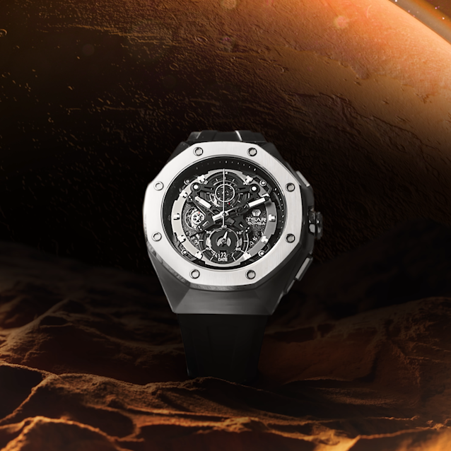 Official TSAR BOMBA Elemental Quartz Sports Watch TB8805Q