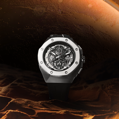 Official TSAR BOMBA Elemental Quartz Sports Watch TB8805Q