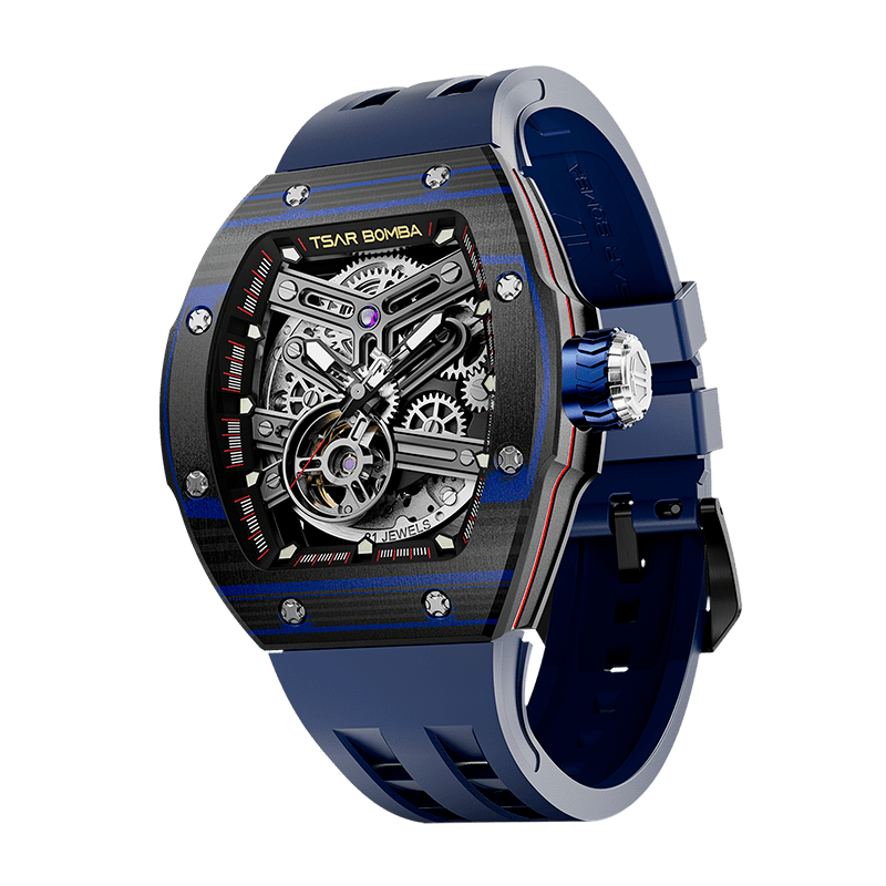 Official TSAR BOMBA TB8218 Atomic Automatic Watch – Interchangeable Collection