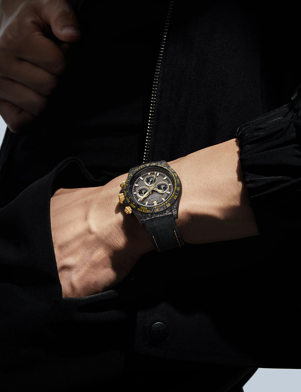 Bonest Gatti BG9010 Carbon Fibre Automatic Chronograph – Sport-Precision Craft - Top G Watches