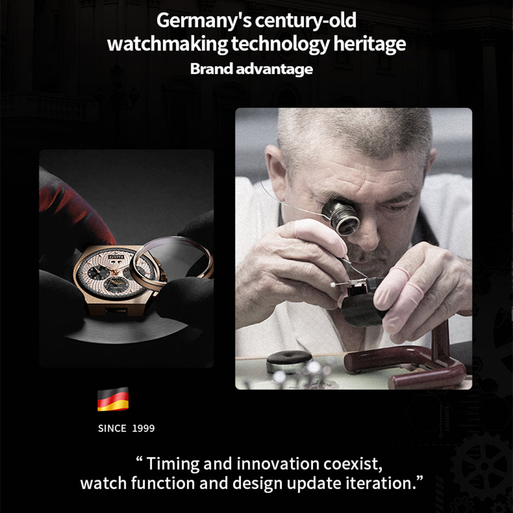 Bonest Gatti BG9008 Phantom Black – Carbon Skeleton Tourbillon Automatic Watch - Top G Watches