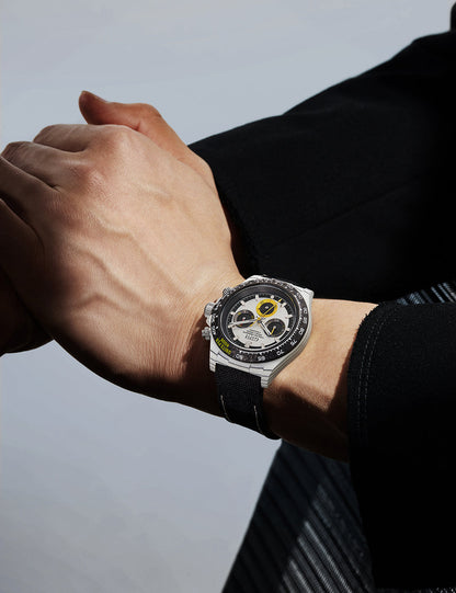 Bonest Gatti BG9010 Carbon Fibre Automatic Chronograph – Sport-Precision Craft - Top G Watches