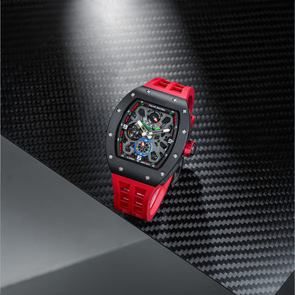 Official TSAR BOMBA Carbon Fibre Ceramic Kinetic Energy Automatic Watch – TB8212